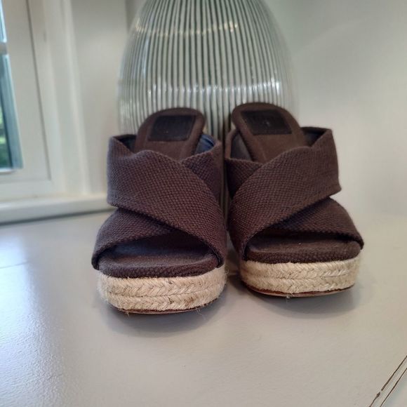 Tory Burch Kristen Espadrille Wedges - Picture 4 of 7